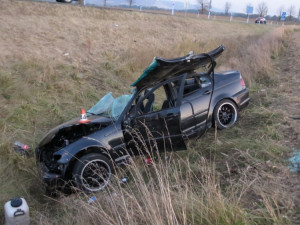 Vážnou nehodu řešili složky integrovaného záchranného systému na Zábřežsku