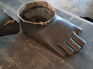 Socha svatého Krištofa u obchvatu Olomouce už nestojí. Někdo ji chtěl ukrást