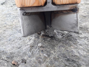 Kříž na skále hory Vozka vydržel jen několik dnů