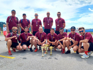 Tým ASO Dukla Prostějov na světovém poháru