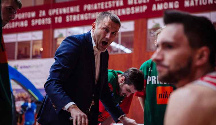 Srbský trenér BK REDSTONE Olomoucko Miljan Čurovič