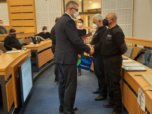 Zástupci vedení Olomouckého kraje poprvé předali ocenění v oblasti bezpečnosti a prevence kriminality