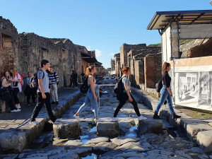 FOTOGALERIE: Studenti olomouckého Gymnázia Čajkovského poznávají v rámci projektu Erasmus Itálii