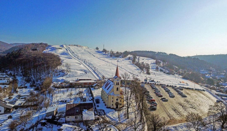 Ski areál Hlubočky - ilustrační foto