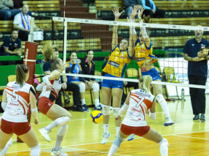 Olomoucké volejbalistky postoupily do další fáze prestižní evropské soutěže CEV Cup