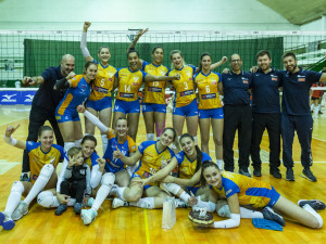 Olomoucké volejbalistky postoupily do další fáze prestižní evropské soutěže CEV Cup