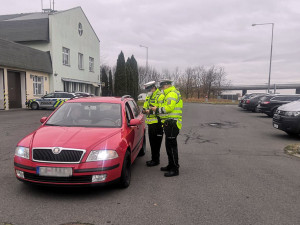 Policisté z dálničního oddělení se zaměřili na kontrolu elektronických dálničních známek