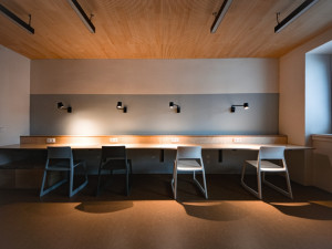 Během rekonstrukce vysokoškolských kolejí prošly modernizací také společné prostory