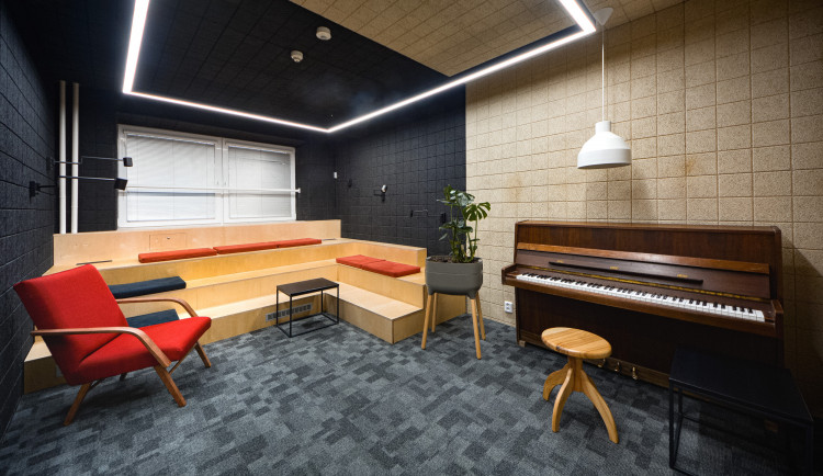 Během rekonstrukce vysokoškolských kolejí prošly modernizací také společné prostory