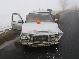 Policisté na tahu mezi Olomouci a Šternberkem řešili dvě velmi podobné nehody