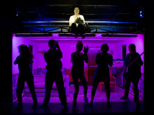 Inscenace Amélie z Hejráku v olomouckém divadle Tramtarie