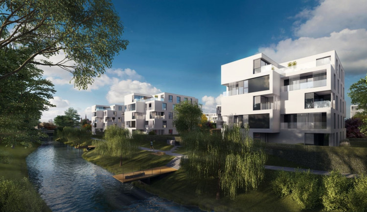 Kvůli vysoké poptávce developer zdvojnásobil první etapu bytového projektu Šantovka v Olomouci