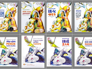 Kde rostou peníze? O tom si čtou děti od české autorky Denisy Proškové na Slovensku, v Bulharsku, v Estonsku i v Číně. Teď před svátky vyšel třetí dotisk