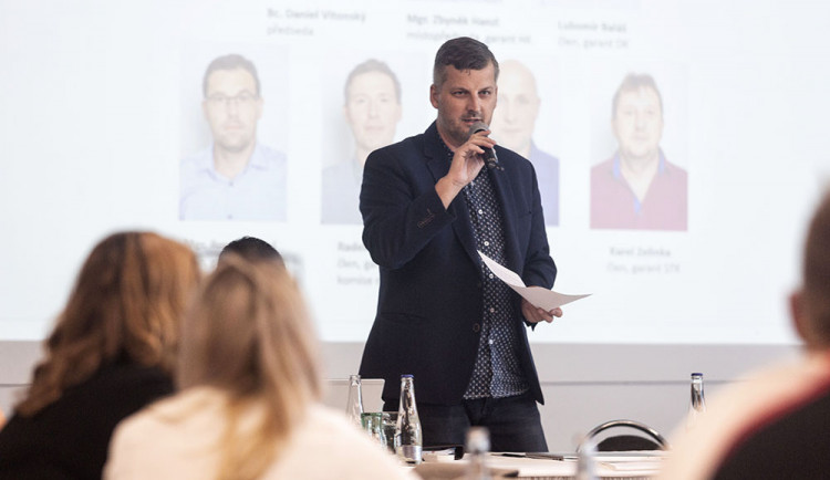 Předseda výkonného výboru Olomouckého krajského fotbalového svazu Daniel Vitonský