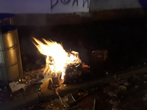 Už osm minut po půlnoci měli hasiči ve Šternberku první požár pyrotechniky. Jinak nebylo nic mimořádného