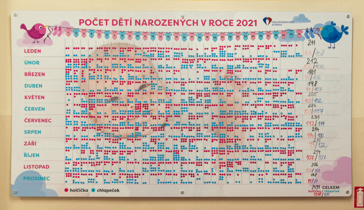 V prostějovské nemocnici loni úspěšně porodily i dvě maminky s covidem
