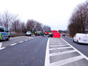 Tragická dopravní nehoda u Mohelnice