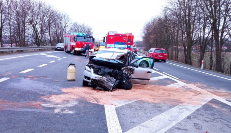 Tragická dopravní nehoda u Mohelnice