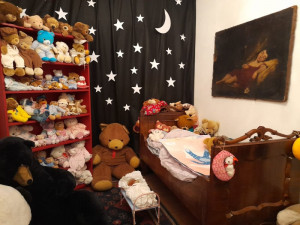 Sběratelka má plyšovými medvědy zateplenou půdu. Nyní je vystavuje v Hranicích