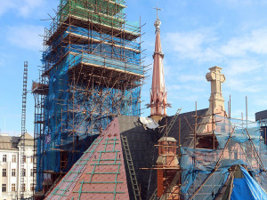 Rekonstrukce Červeného kostela v Olomouci