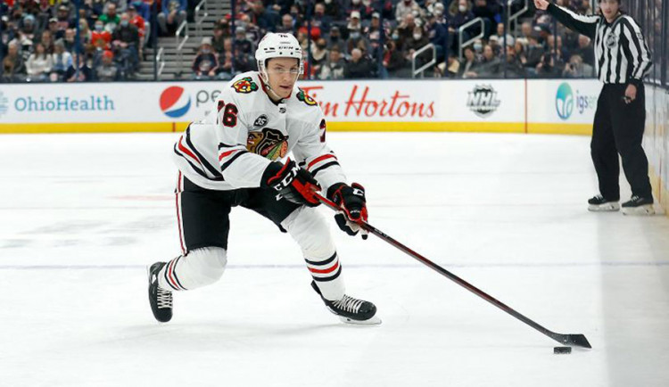 Jakub Galvas odehrál první zápas v NHL