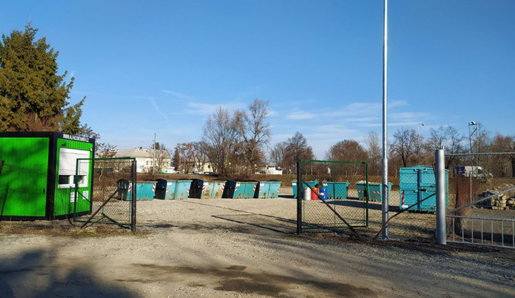 Nové sběrné místo v Andělské ulici