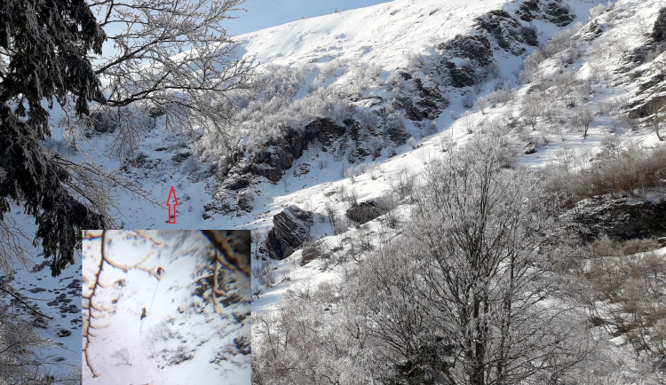 Dva horolezci se v Jeseníkách s mačkami a cepíny vydali do nitra rezervace. Loni zde zemřel skialpinista