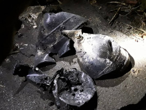 Požár domu v prostějovské místní části Vrahovice