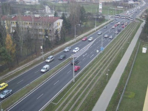 Nejvíce aut projede po Velkomoravské a okolo Olšan. Kolem 40 tisíc denně