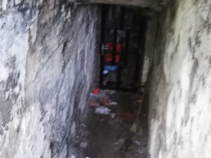 Při obnově bývalého objektu civilní obrany bylo potřeba vyklidit obrovské množství odpadu