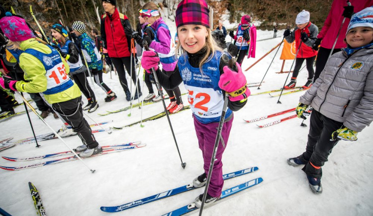 Noční stopa dětské závody