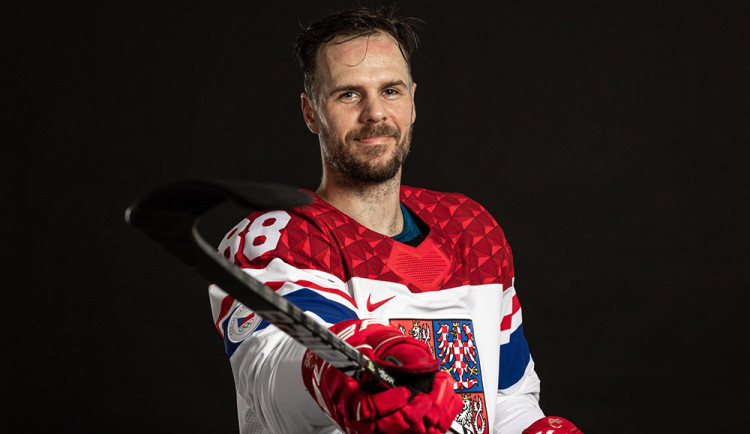 Jedna z hvězd české hokejové reprezentace, rodák ze Šternberku, David Krejčí