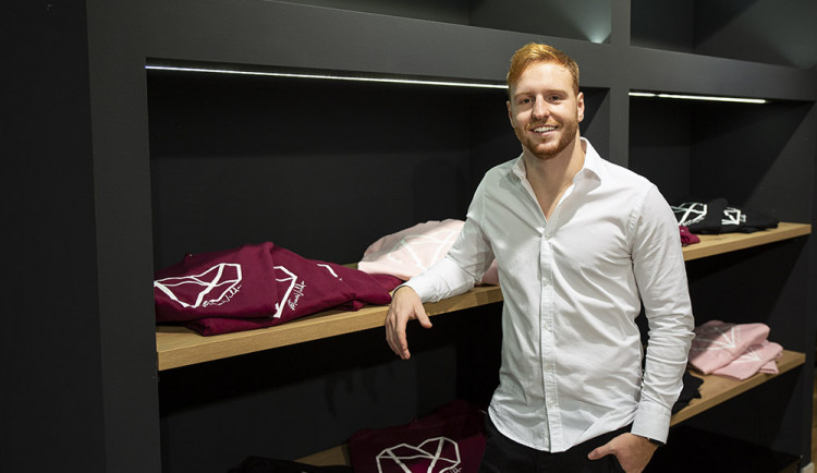Vilém Šír prezentoval v showroomu Šantovka Star(t)s svou značku oblečení