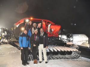 Od vysoké sítě na sjezdovku. Volejbalistky Olomouce zažily netradiční start týdne