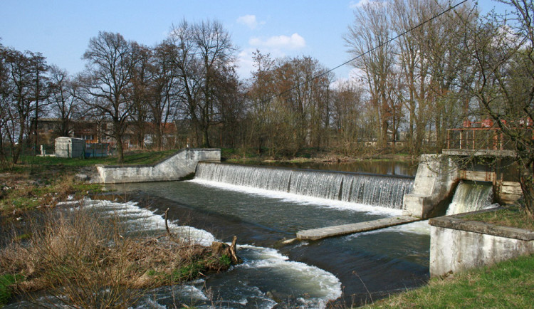 Řeka Bystřice v Bystrovanech - ilustrační foto