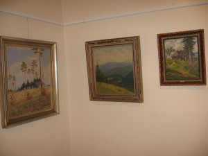 Galerie připomíná malíře Kameníka, který učil na prostějovské reálce