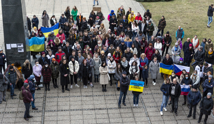 Univerzita Palackého chystá další pomoc pro Ukrajinu. Lidé se znovu sejdou na shromáždění