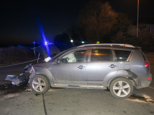 Nehoda na křižovatce v Dubu nad Moravou