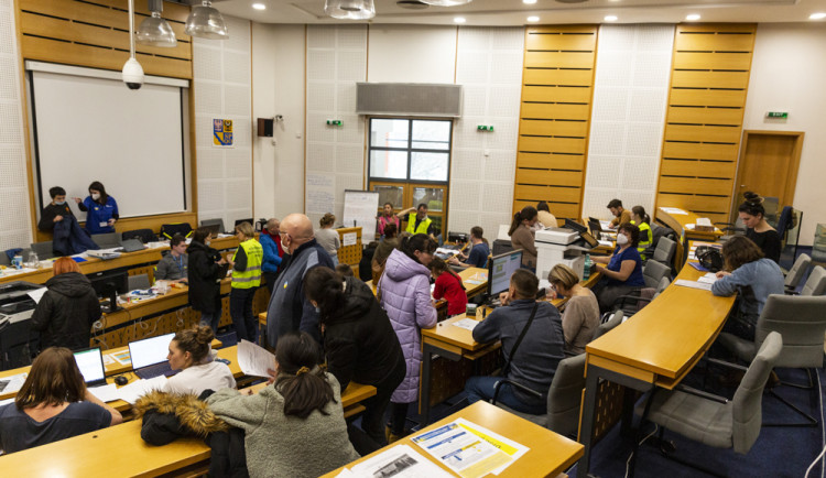 Krajské asistenční centrum pomoci pro Ukrajinu v Olomouci