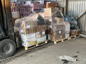 Na Ukrajinu dorazila pomoc z Olomouce. Kromě dek a potravin město poslalo i dron