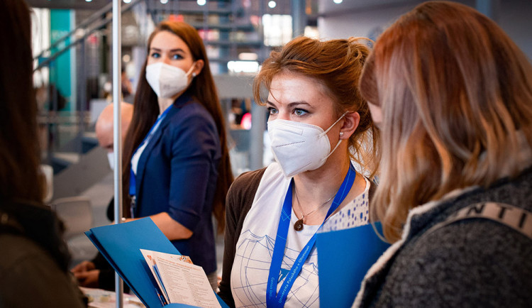 Univerzita Palackého se tradičně prezentovala také na studijním veletrhu Gaudeamus - ilustrační foto
