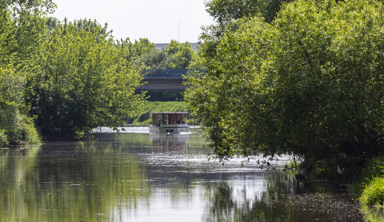 Řeka Morava na Nových Sadech v Olomouci - Ilustrační foto