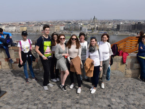 FOTOGALERIE: Studenti olomouckého Gymnázia Čajkovského navštívili v rámci programu Erasmus Budapešť