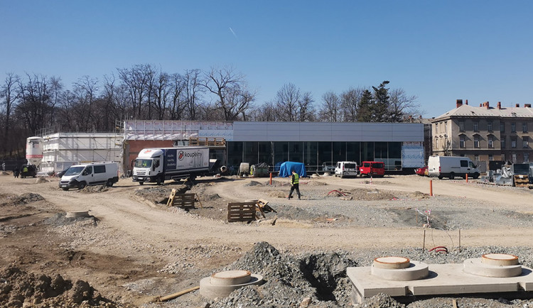 Výstavba prodejny Lidl v Olomouci na Šibeníku