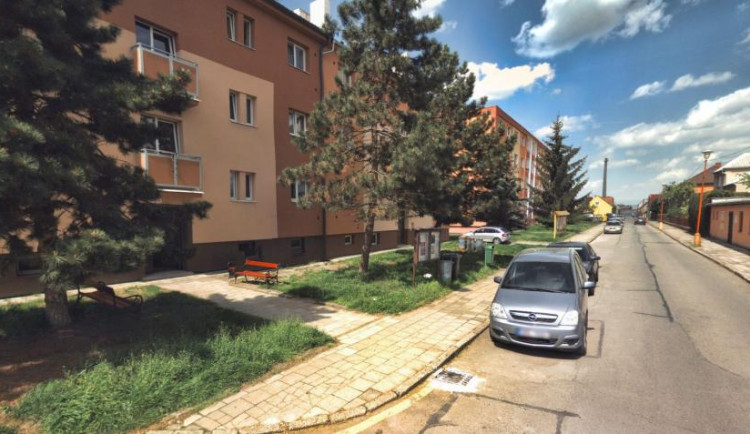 Sídliště v Litovli na ulici Novosady