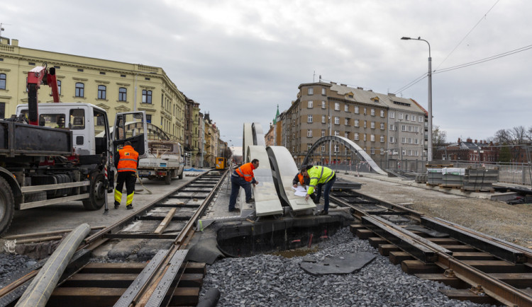 FOTOGALERIE: Olomouc si odechne. V červenci se pro auta a tramvaje konečně otevře Rejnok