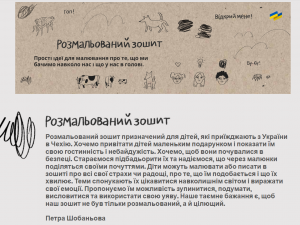 Dětem z Ukrajiny by mohl pomoci Pokreslený sešit. Vytvořila ho olomoucká pedagogická fakulta