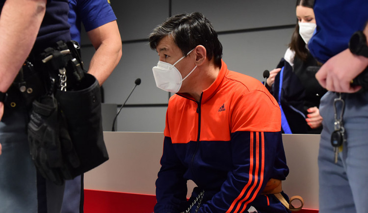 Namdaldonir Nyamjav při jednání Krajského soudu v Olomouci