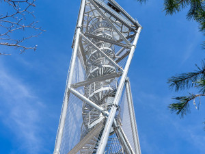 U Zábřehu se otevřela rozhledna Háječek. Hyperbolický paraboloid má třicet metrů
