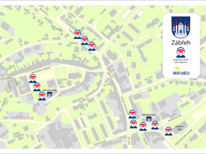 Na frekventovaných místech v Zábřehu začal fungovat bezplatný internet